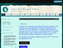 Tablet Screenshot of celestialrainmw.com